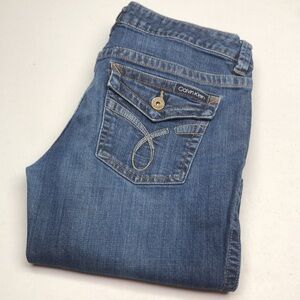 CALVIN KLEIN LEAN BOOTCUT JEANS 14/32x32 ⭐️